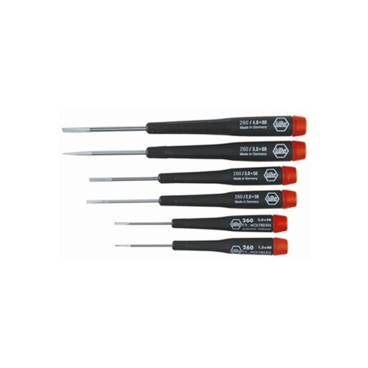 Wiha Tools WIHA-26090 6pc Screwdriver Set (Slot Only) 3 Wiha Tools WIHA-26090 6pc Screwdriver Set (Slot Only)