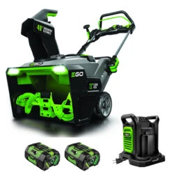 New Products 13 EGO Power EGO-SNT2114 POWER+ 21in Dual Port Snow Blower With Steel Auger KIT With 2 X 7.5Ah Batteries