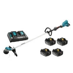 Makita MAK-DUR368LPT4 18Vx2 15" Brushless Line Trimmer 4x 5.0Ah Kit