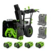 EGO Power EGO-SNT2406-4 POWER+ 24In Self-propelled 2-stage Snow Blower With Peak Power With (2) 700w Turbo Charger And (4) 10.0Ah Battery Kit -Makita Shop Sales Untitled design 94 58459.1692800477