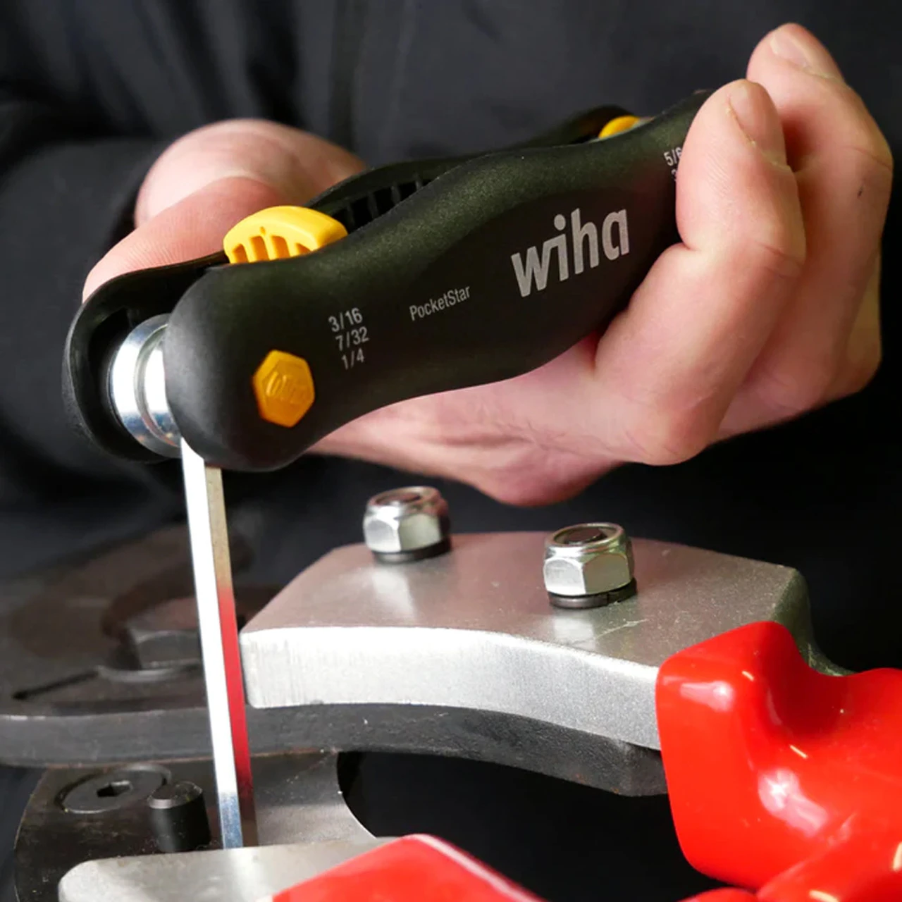 Wiha WIHA-35197 9 Piece Pocketstar Fold-out Hex Key Set 6 Wiha WIHA-35197 9 Piece Pocketstar Fold-out Hex Key Set - Image 4