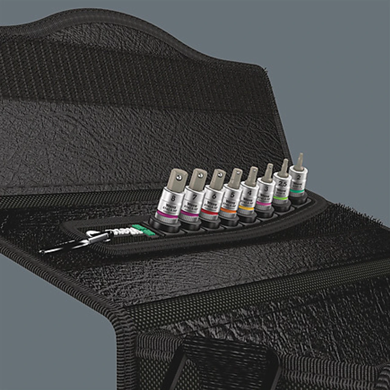 Wera Tools WERA-05003971001 Belt B 2 Zyklop In-Hex-Plus Bit Socket Set With Holding Function - 3/8" Drive (8-Pieces) 11 Wera Tools WERA-05003971001 Belt B 2 Zyklop In-Hex-Plus Bit Socket Set With Holding Function - 3/8" Drive (8-Pieces) - Image 9