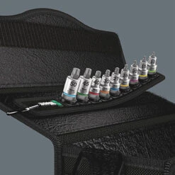 Wera Tools WERA-05003972001 Belt B 3 TORX HF Zyklop Bit Socket Set With Holding Function - 3/8" Drive (9-Pieces) -Makita Shop Sales anw belt b 3 an wera2go 51615.1658768013