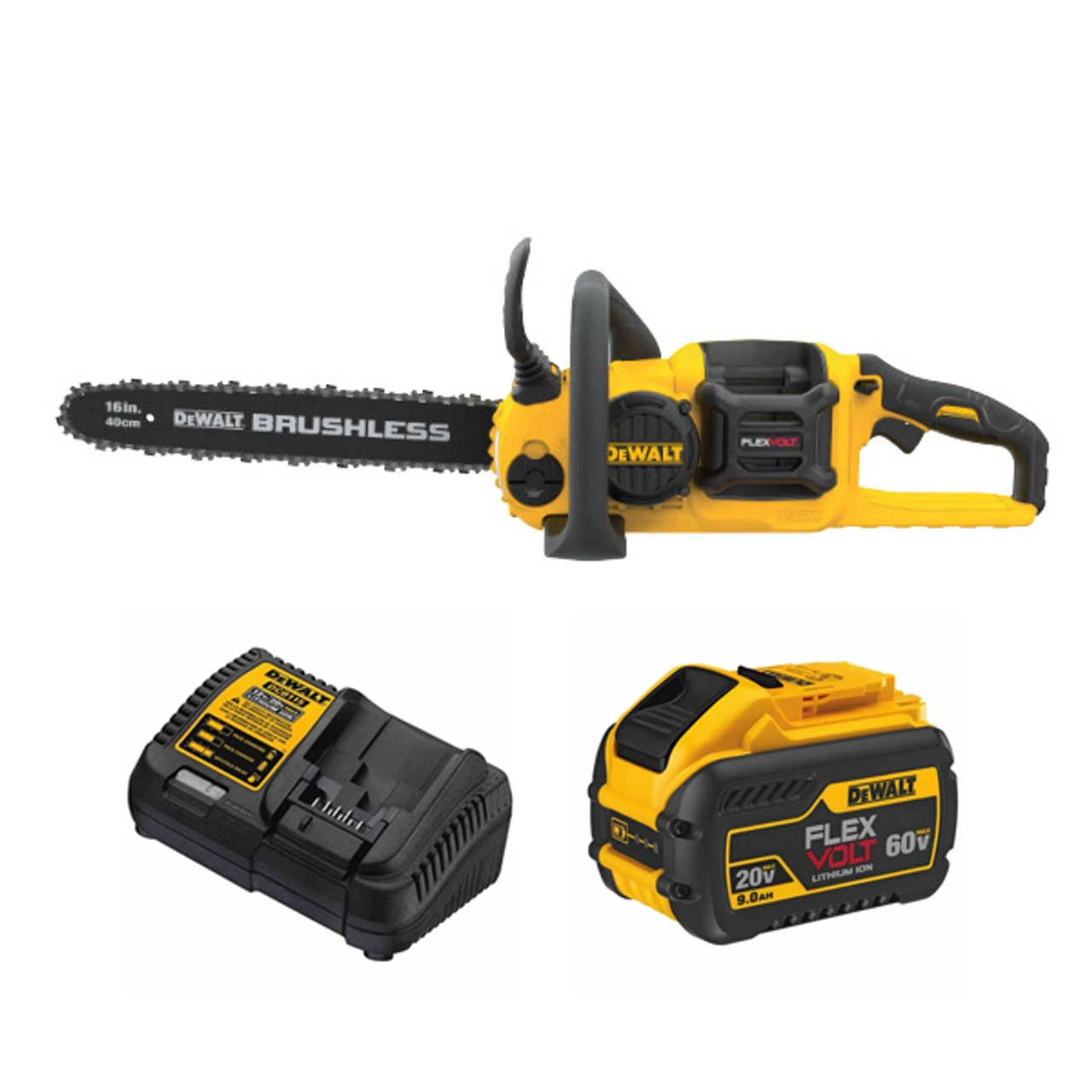 DEWALT DEW-DCCS670X1 60V FLEXVOLT MAX Brushless Chainsaw Kit 3 DEWALT DEW-DCCS670X1 60V FLEXVOLT MAX Brushless Chainsaw Kit