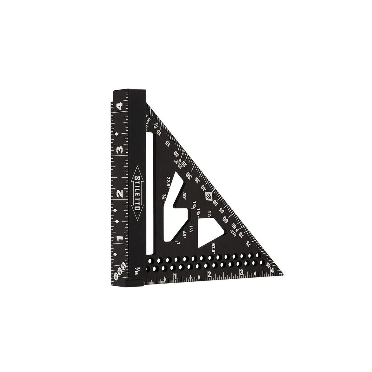 Stiletto Tool STIL-STSQ4 4-1/2in Trim Square 8 Stiletto Tool STIL-STSQ4 4-1/2in Trim Square - Image 6