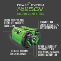 EGO Power EGO-BA5600T 56V 10.0Ah ARC Lithium Battery -Makita Shop Sales ba5600t story 02709.1678393942