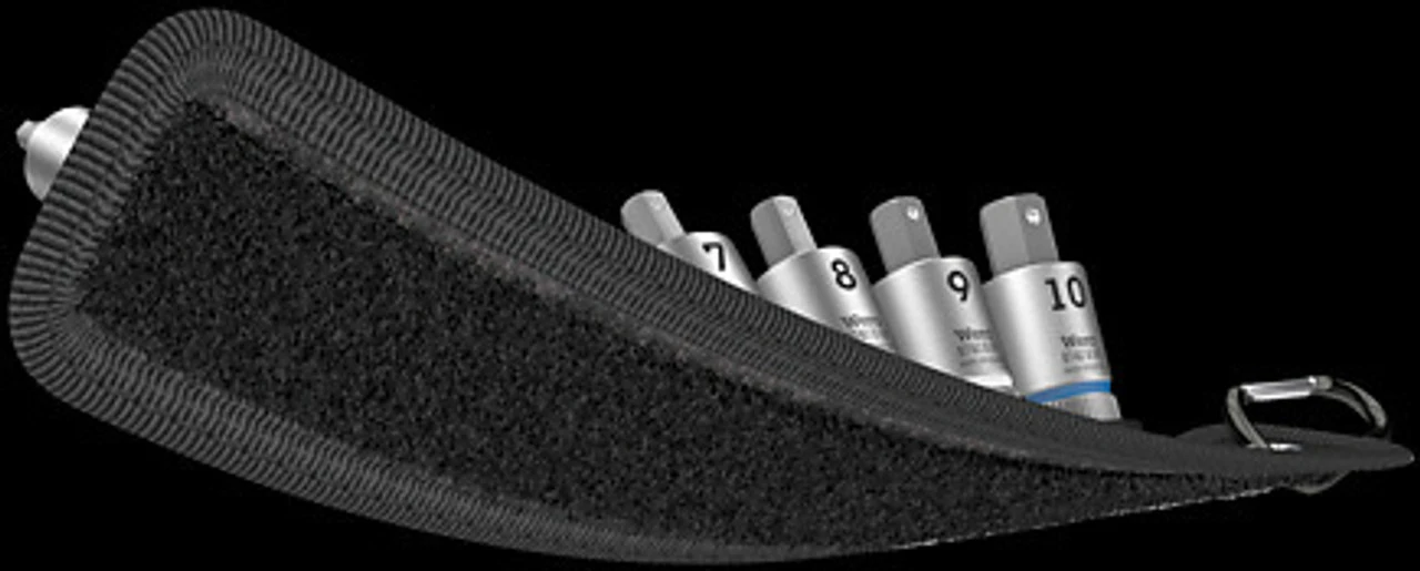 Wera Tools WERA-05003971001 Belt B 2 Zyklop In-Hex-Plus Bit Socket Set With Holding Function - 3/8" Drive (8-Pieces) 5 Wera Tools WERA-05003971001 Belt B 2 Zyklop In-Hex-Plus Bit Socket Set With Holding Function - 3/8" Drive (8-Pieces) - Image 3