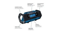 Bosch BOS-GPB18V-2CN 18V Compact Jobsite Radio With Bluetooth 5.0 -Makita Shop Sales cordlessradio18vGPB18V2CNboschwalkaround2 32176.1648057676
