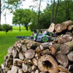 EGO Power EGO-CS1804 POWER+ 56V Brushless 18in Chainsaw 5.0Ah Kit -Makita Shop Sales cs1804 ego chainsaw 19 1114 in scene hero beauty image 05 89734.1678397853