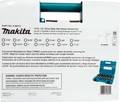 Makita MAK-A-96372 14-Piece 1/2" Drive Deep Well SAE Impact Socket Set -Makita Shop Sales d3b0b50d c83e 4106 9628 f1e184d7e915 a 96372 g 1500px 10952.1673023631