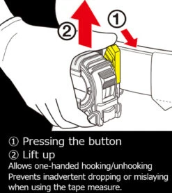 Tajima TAJ-GSSF-16/5MBW GS Lock Safety Belt Holder 18 Tajima TAJ-GSSF-16/5MBW GS Lock Safety Belt Holder -Makita Shop Sales desc SF BHLD 1 58439.1627335246