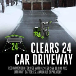 EGO Power EGO-SNT2416 24in Deluxe 2-Stage Snow Blower 2 X 10Ah Kit -Makita Shop Sales ego 2023 snt2410 05 24car eng 1000 72 79328.1692976126