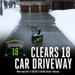 EGO Power EGO-SNT2406-4 POWER+ 24In Self-propelled 2-stage Snow Blower With Peak Power With (2) 700w Turbo Charger And (4) 10.0Ah Battery Kit -Makita Shop Sales ego ace snt2400 18car copy 19820.1692800461