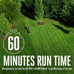 EGO Power EGO-LM2135SP POWER+ 56V Brushless 21in Select Cut Self-Propelled Mower 7.5Ah Kit -Makita Shop Sales ego lm2135sp 60 runtime disclaimer 1 54229.1678391523