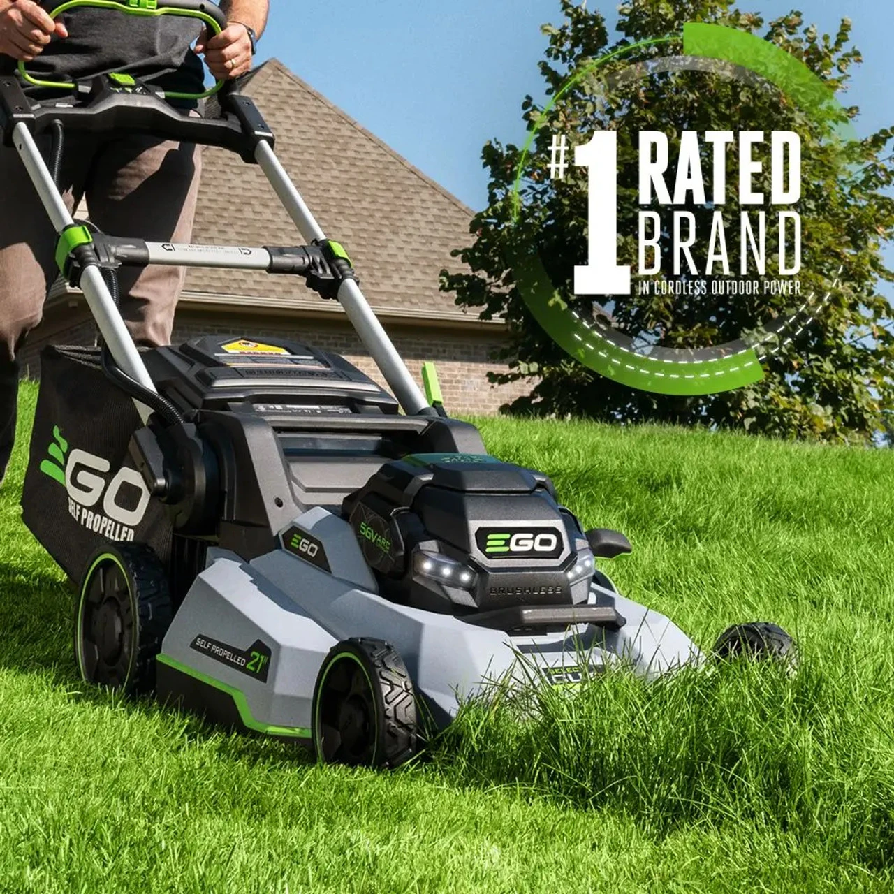 EGO Power EGO-LM2156SP Power+ 21In Select Cut Xp Mower With Touch DriveSelf-propelled Technology 10.0Ah KIT 12 EGO Power EGO-LM2156SP Power+ 21In Select Cut Xp Mower With Touch DriveSelf-propelled Technology 10.0Ah KIT - Image 10