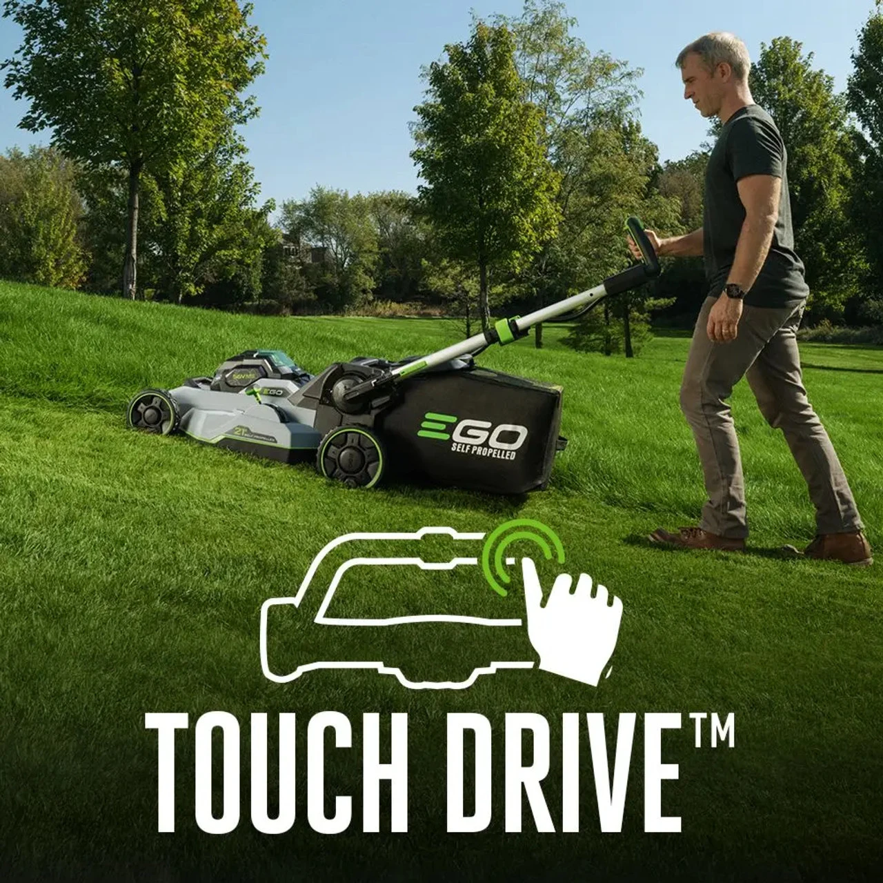 EGO Power EGO-LM2156SP Power+ 21In Select Cut Xp Mower With Touch DriveSelf-propelled Technology 10.0Ah KIT 7 EGO Power EGO-LM2156SP Power+ 21In Select Cut Xp Mower With Touch DriveSelf-propelled Technology 10.0Ah KIT - Image 5