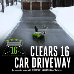 EGO Power EGO-SNT2125AP POWER+ 21in Single Stage Snow Blower Auger Propelled 2 X 7.5ah Kit -Makita Shop Sales ego snt2120ap 16car 11113.1692799031