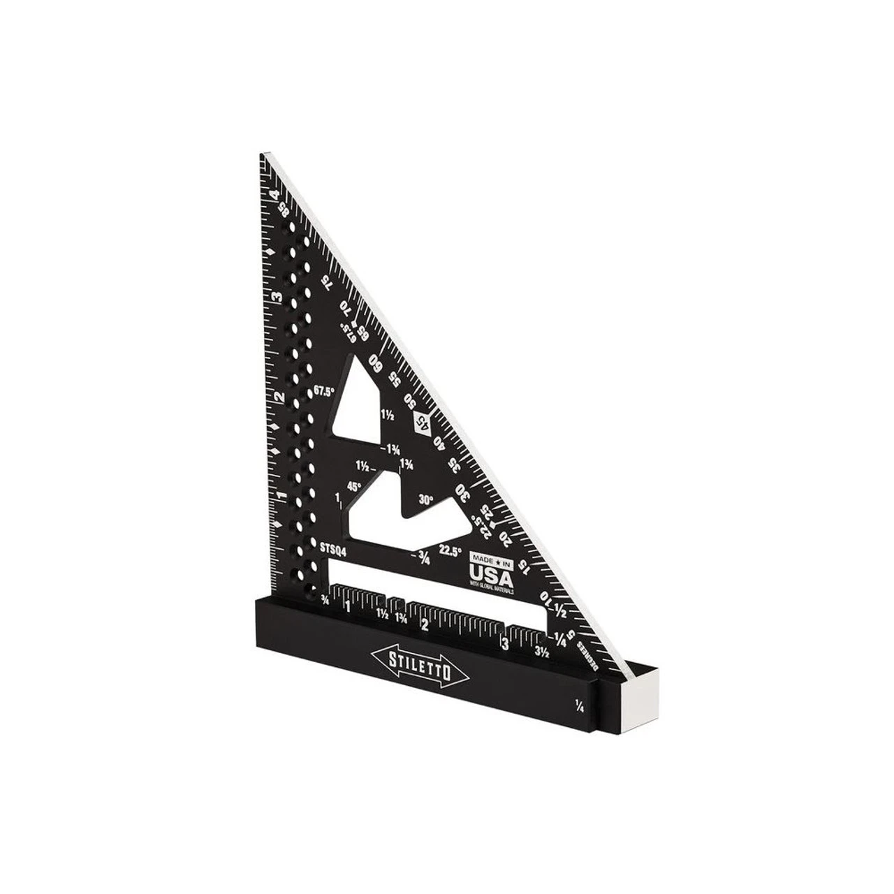 Stiletto Tool STIL-STSQ4 4-1/2in Trim Square 4 Stiletto Tool STIL-STSQ4 4-1/2in Trim Square - Image 2