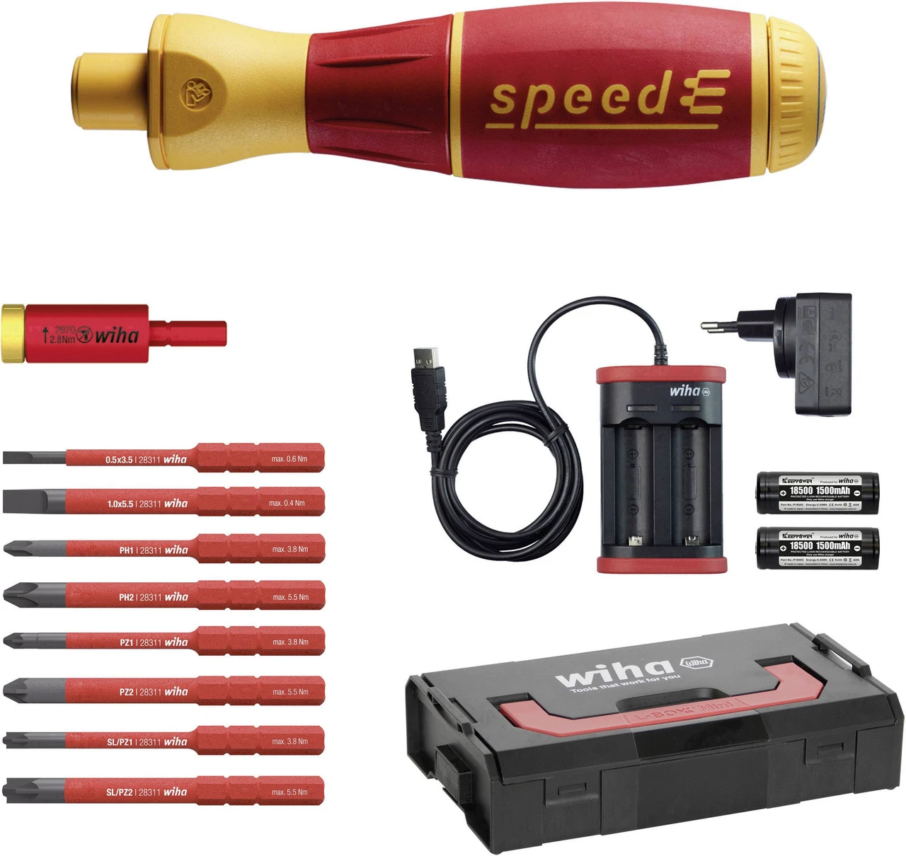 Wiha Tools WIHA-32490 SpeedEII Electric Screwdriver 3 Wiha Tools WIHA-32490 SpeedEII Electric Screwdriver
