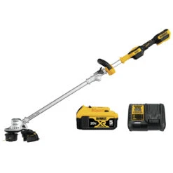 DEWALT DEW-DCST922P1 20V MAX Cordless Brushless 14" Folding String Trimmer 5.0Ah Kit