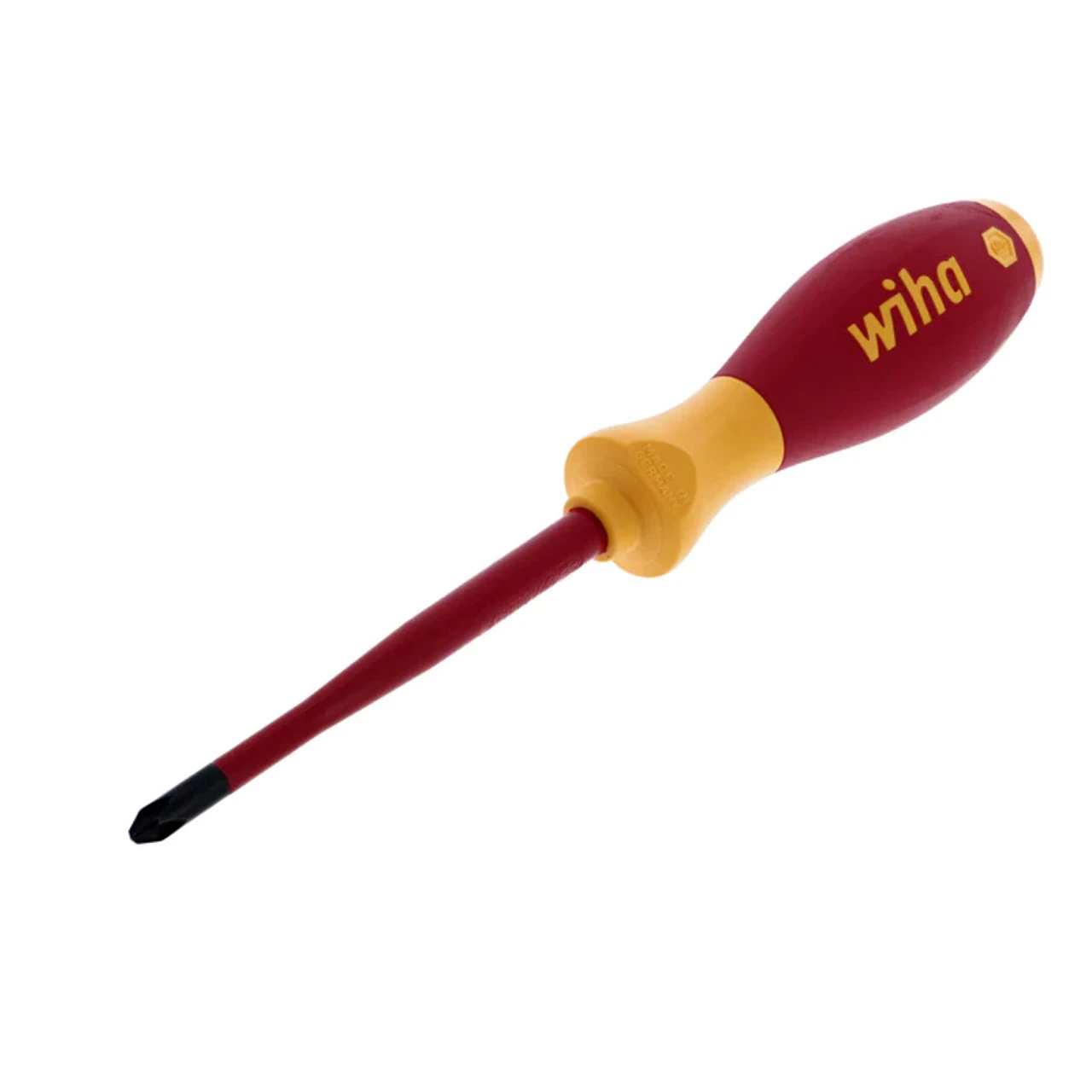 Wiha Tools WIHA-3214X Insulated SlimLine Phillips Screwdriver #2 4 Wiha Tools WIHA-3214X Insulated SlimLine Phillips Screwdriver #2 - Image 2