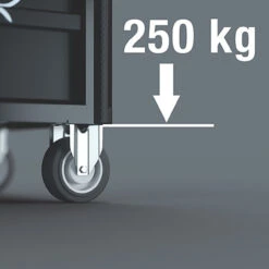 Wera Tools WERA-05150130001 9700 78 Pc Tool Rebel Roller Cabinet W/ Foam Inserts -Makita Shop Sales tipp tr werkstattwagen 1 fahrwerk 51674.1663862803